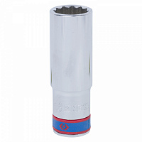 Головка торцевая глубокая двенадцатигранная 1/2", 18 мм KING TONY 423018M