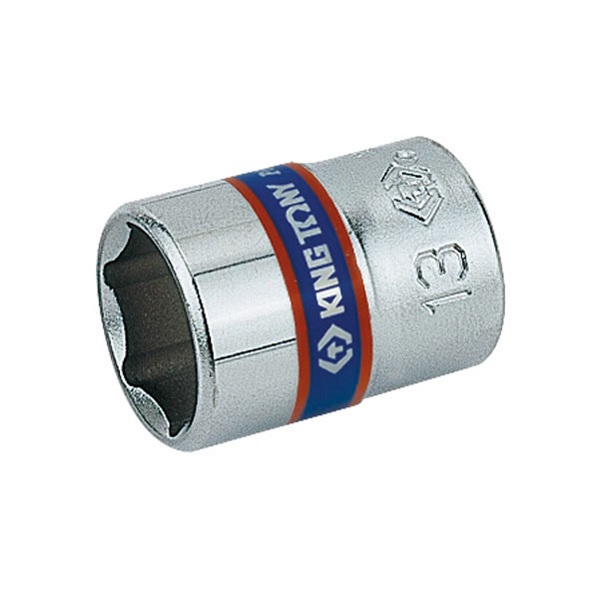 Набор торцевых головок с принадлежностями 1/4"&3/8"&1/2", шестигранные, 4-32 мм, 62 предмета KING TONY 9564MR