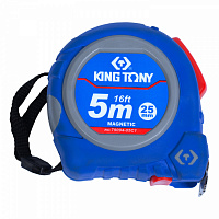 Рулетка измерительная KING TONY 79094-05C1, 5 м, магнитный крюк