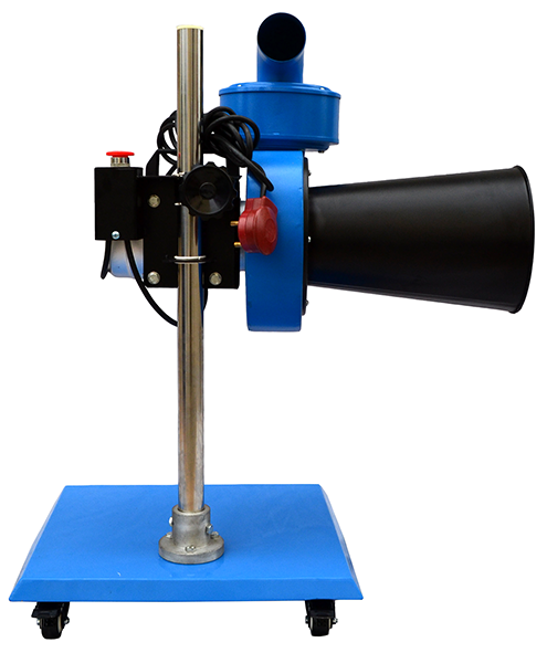 Установка TG-27076M для отвода выхлопных газов мобильная (для шланга 76 мм)