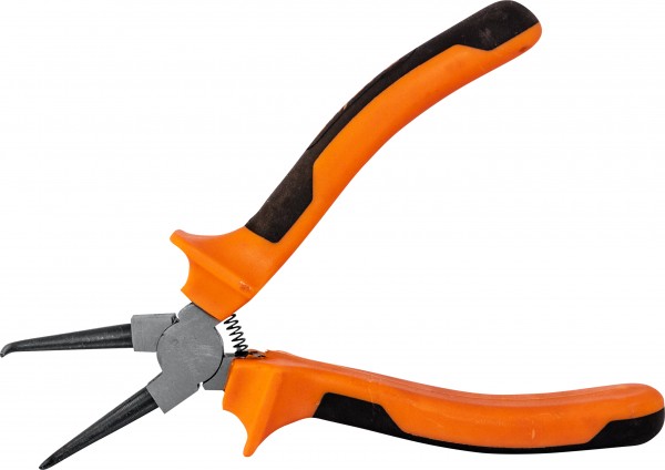 Щипцы для стопорных колец «загнутый сжим» Ombra 440207 (180 мм)
