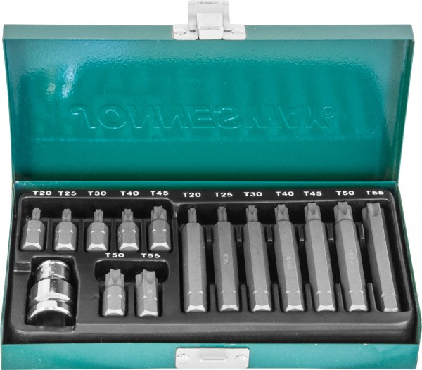 Набор вставок-бит JONNESWAY 10 мм. 15 предметов