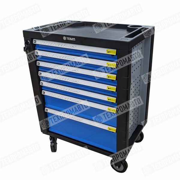 ТЕМП RC05.2518.P7 Тележка инструментальная с набором инструмента, 334 предмета