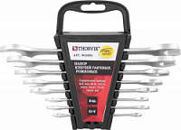 Набор ключей рожковых на пластиковом держателе Thorvik W1S8PR, 6-22 мм, 8 предметов