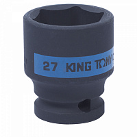 Головка торцевая ударная шестигранная 1/2", 27 мм KING TONY 453527M
