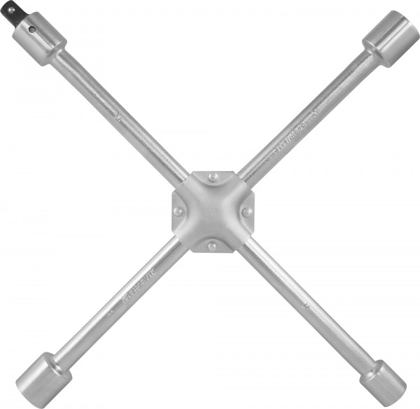 Ключ баллонный крестообразный, усиленный Thorvik, CRTW40AD с переходником 19ммХ1/2" DR, 400 мм