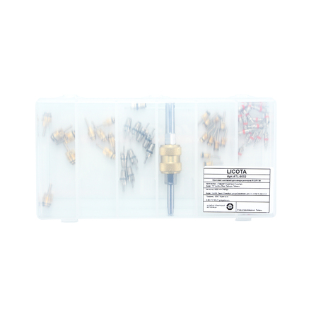 Licota ATL-9052 Комплект ниппелей для кондиционеров R12/R134