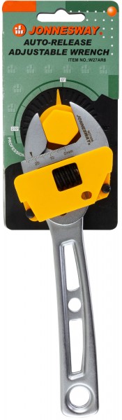 Ключ разводной облегченный трещоточный W27AR8 , 0-26 мм, L-200 мм