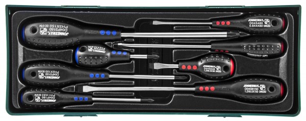 Тележка инструментальная с инструментом в ложементах JONNESWAY C-7DW146, 147 предметов