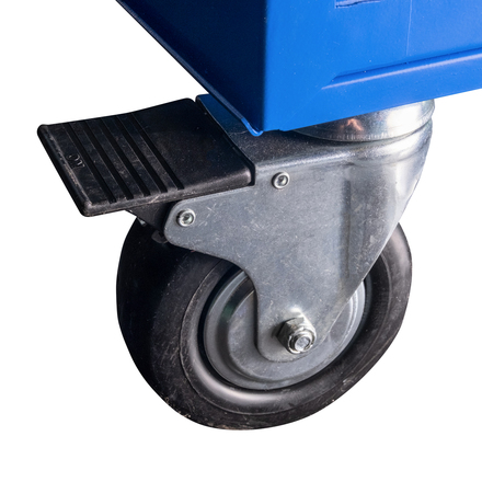 Licota AWX-2602B-N-R-ST Тележка инструментальная с карманом, со столешницей, 5 полок, синяя