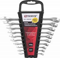 Набор ключей комбинированных на пластиковом держателе Thorvik W3S10PR (6-19 мм, 10 предметов)