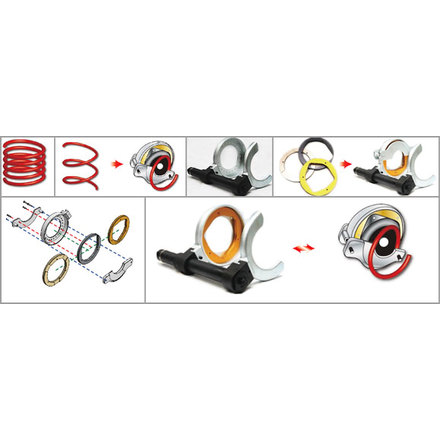 Licota ATC-5004 Набор оправок специальных для пружин подвески Mercedes-Benz