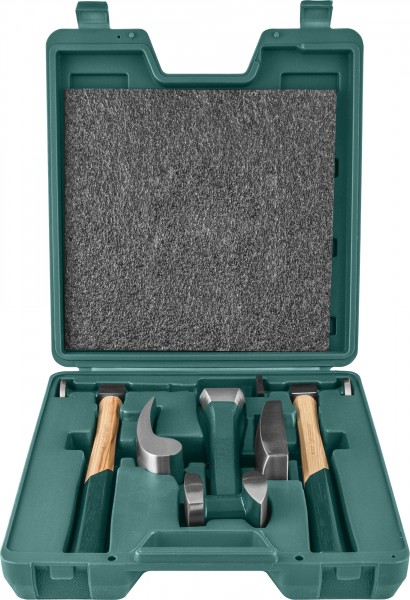 Набор правок и молотков для жестяных работ JONNESWAY AG010030A