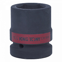 Головка торцевая ударная шестигранная 1", 1&1/4", дюймовая KING TONY 853540S