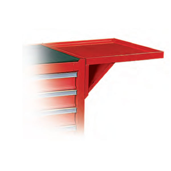 Полка инструментальная навесная МАСТАК 550-10457R, красная