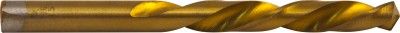 Сверло спиральное по металлу HSS TiN в блистере d8.0 мм Thorvik TDB080NTB