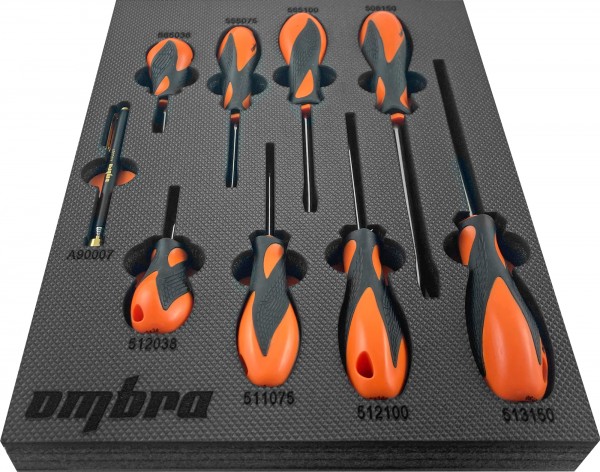 Набор отверток стержневых Ombra OMT9STE