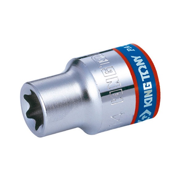 Головка торцевая TORX Е-стандарт 3/8", E14, L = 28 мм KING TONY 337514M