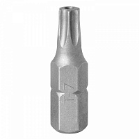 Вставка (бита) торцевая 1/4" TORX, T7, L = 25 мм, с отверстием KING TONY 102507U
