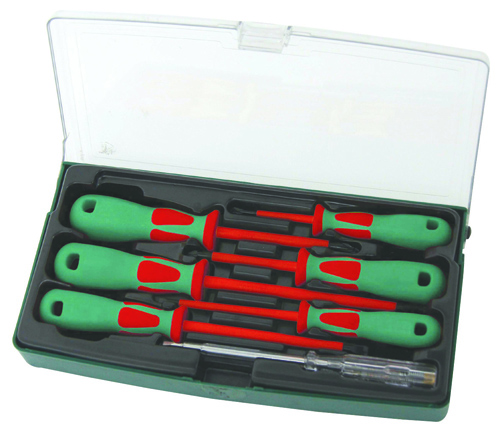 Набор отверток диэлектрических JONNESWAY DV13PP07S .7 предметов