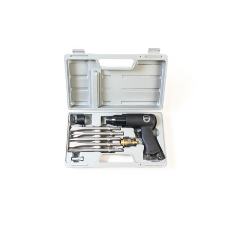 Licota PAH-20002HK Пневматический молоток в комплекте с зубилами в кейсе 10 пр.