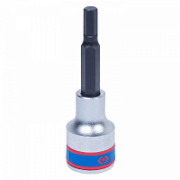 Насадка (бита) торцевая 1/2", HEX, 6 мм, L = 80 мм KING TONY 403506