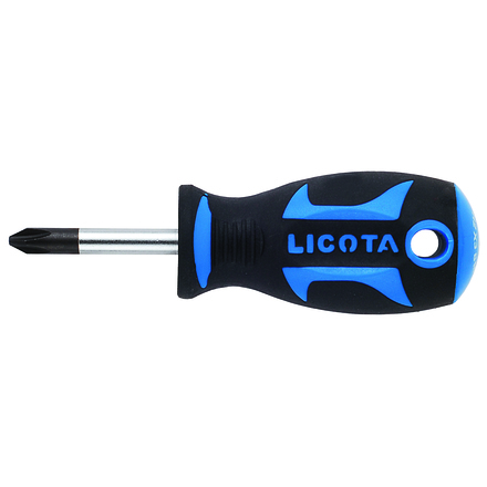 Licota ASD-520382 Отвертка профессиональная короткая PH2, 38 мм