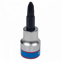 Насадка (бита) торцевая 3/8" Phillips, PH2, L = 50 мм KING TONY 302102