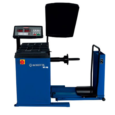 Станок балансировочный для колес грузовых автомобилей Rossvik VT-70 (380 В)