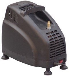 Компрессор безмасляный (1,1кВт, 8бар, производительность 80л/мин, 220В)