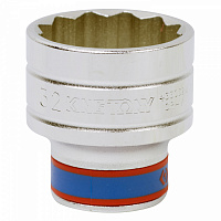 Головка торцевая стандартная двенадцатигранная 1/2", 32 мм KING TONY 433032M