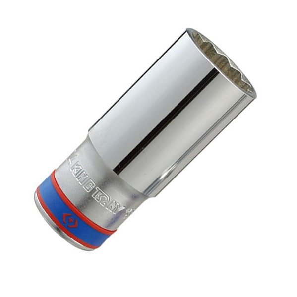 Головка торцевая глубокая двенадцатигранная 1/2", 12 мм KING TONY 423012M