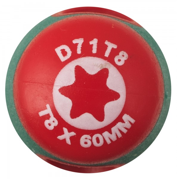D71T8 Отвертка стержневая TORX® ANTI-SLIP GRIP, T8x60