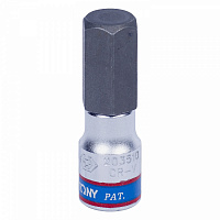 Насадка (бита) торцевая 1/4", HEX, 10 мм, L = 37 мм KING TONY 203510