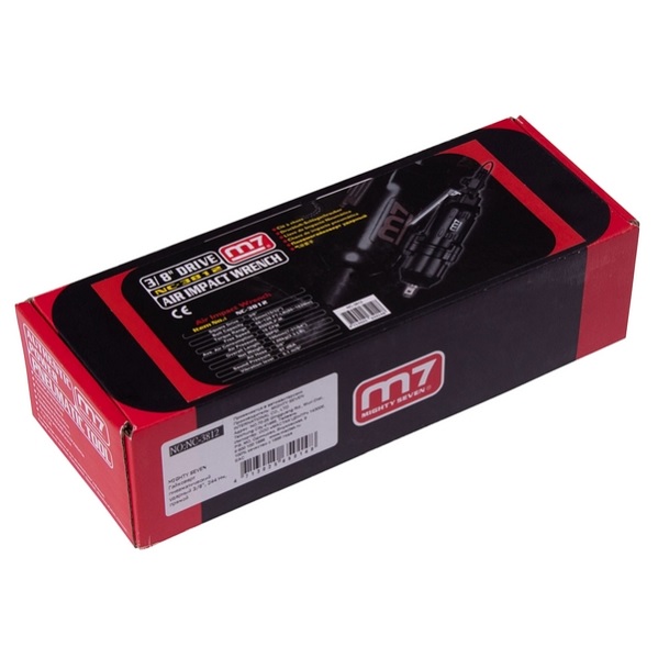 Гайковерт пневматический ударный MIGHTY SEVEN NC-3812, 3/8", 244 Нм, прямой