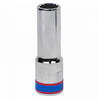 Головка торцевая глубокая двенадцатигранная 1/2", 14 мм KING TONY 423014M