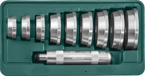 Комплект для установки подшипников и сальников JONNESWAY AN010008A , 10 предметов