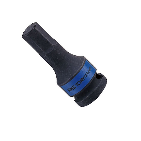 Насадка (бита) ударная торцевая KING TONY 405507M, 1/2", HEX, 7 мм, L = 60 мм