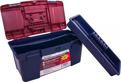 Ящик для инструмента 16" пластиковый 410х220х195 мм Thorvik TB16