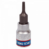 Насадка (бита) торцевая 1/4", TORX T9, L = 37 мм KING TONY 203309