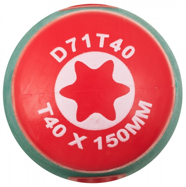 D71T40 Отвертка стержневая TORX® ANTI-SLIP GRIP, T40х150