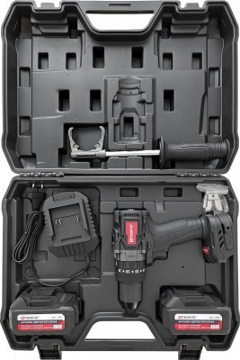 Дрель-шуруповерт ударная аккумуляторная бесщёточная 1/2"DR 21В 160 Нм Thorvik BBID12160