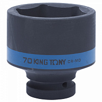 Головка торцевая ударная шестигранная 1", 70 мм KING TONY 853570M