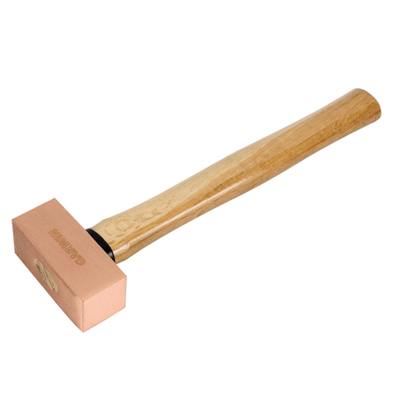GARWIN PRO GHT-HW2000C Молоток медный с деревянной рукояткой, 2000 г