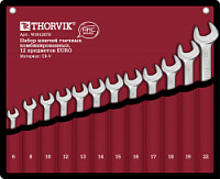 Набор ключей комбинированных в сумке Thorvik W3S12ETB 6-22 мм, 12 предметов