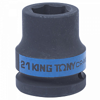 Головка торцевая ударная шестигранная 3/4", 21 мм KING TONY 653521M