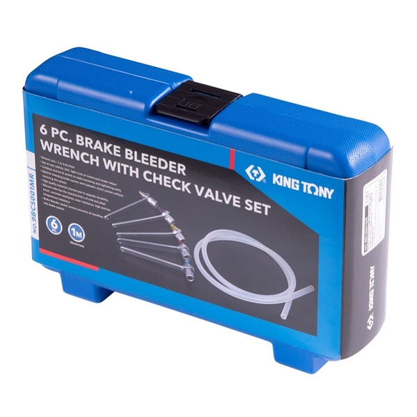 Набор ключей KING TONY 9BC5001MR для прокачки тормозов, 7-11 мм, 6 предметов