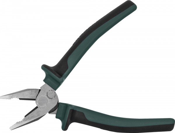 Пассатижи с увеличенными рычагами и двухкомпонентными рукоятками JONNESWAY P0116