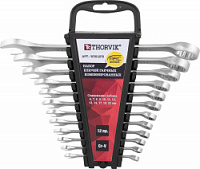 Набор ключей комбинированных на пластиковом держателе Thorvik W3S12PR  (6-22 мм, 12 предметов)