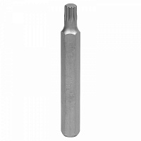 Вставка (бита) торцевая 10 мм, SPLINE, М6, L = 80мм KING TONY 168006M